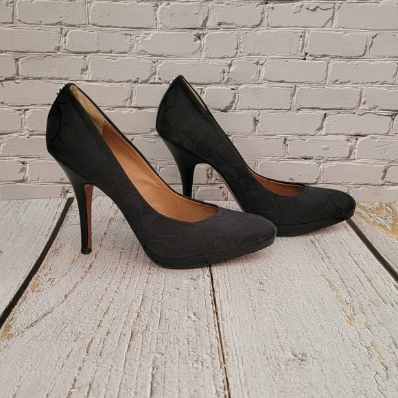 Coach "Caya" Heels - Size 7 M - Picture 2 of 9